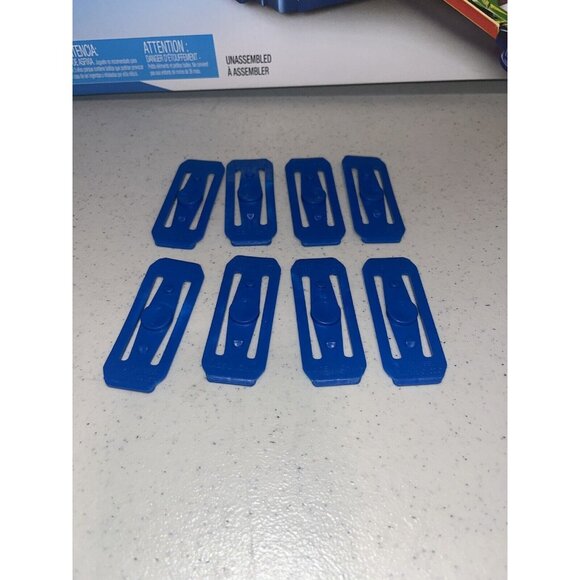Hot Wheels Total Turbo Takeover Track Set 8 Track Connecters Replacement Parts - Picture 1 of 4